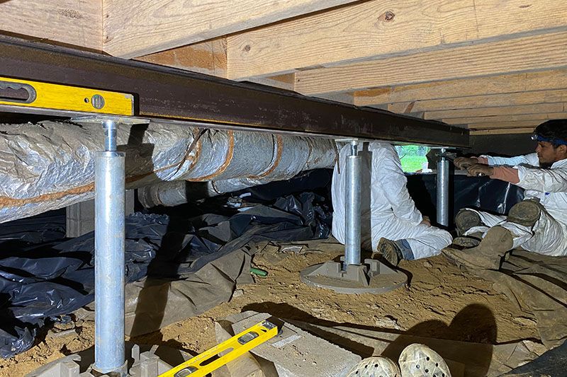 crawl space piers