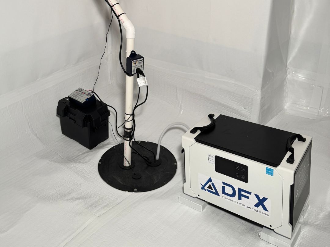 crawl space sump pump