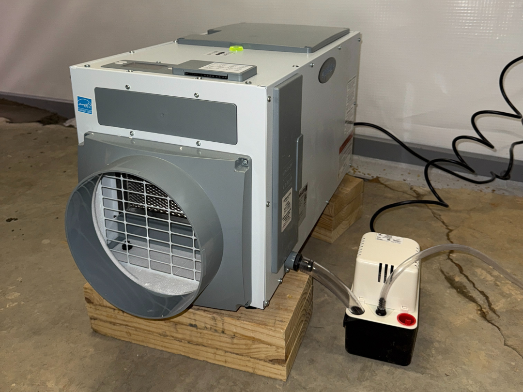 basement dehumidifier