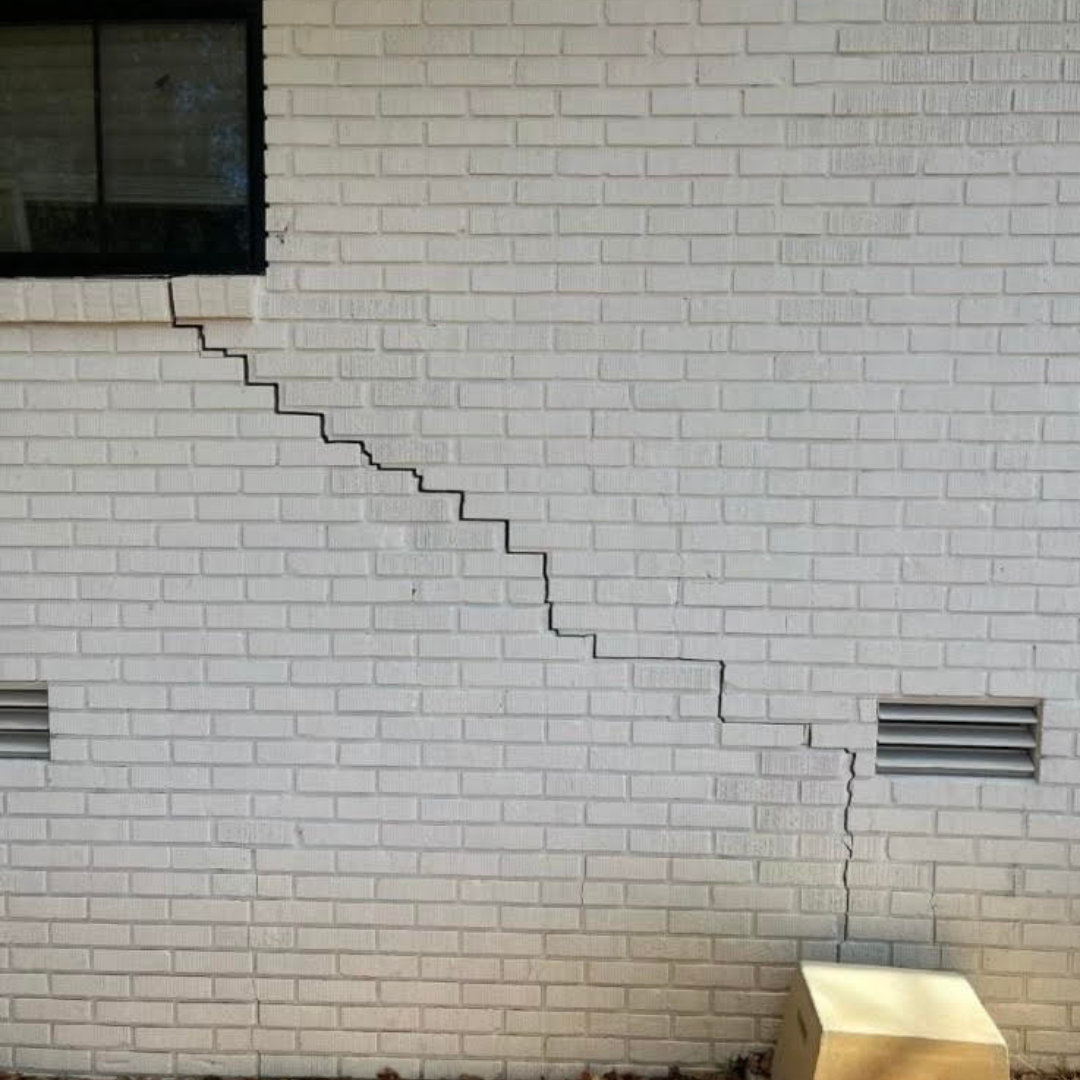 cracked foundation