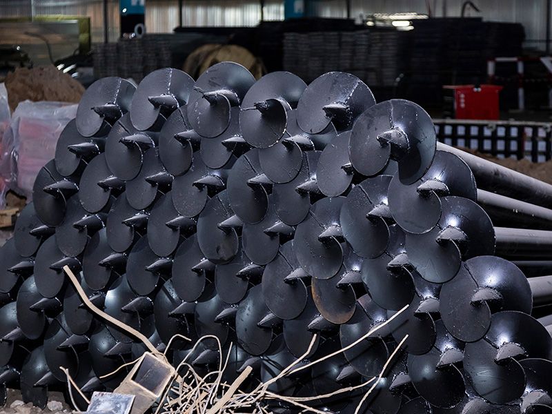 helical pier pile